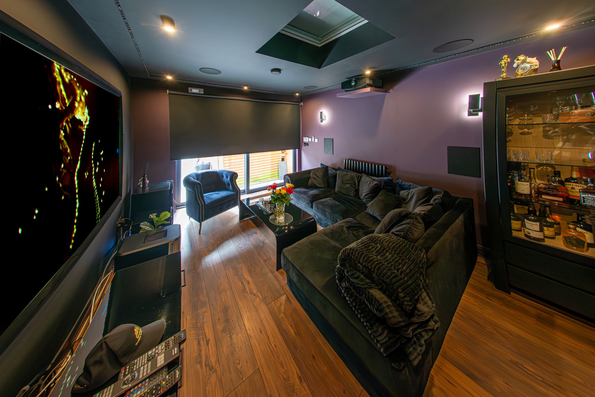 Certified EU & Irish building and acoustic materials used in the construction of the Home Cinema room